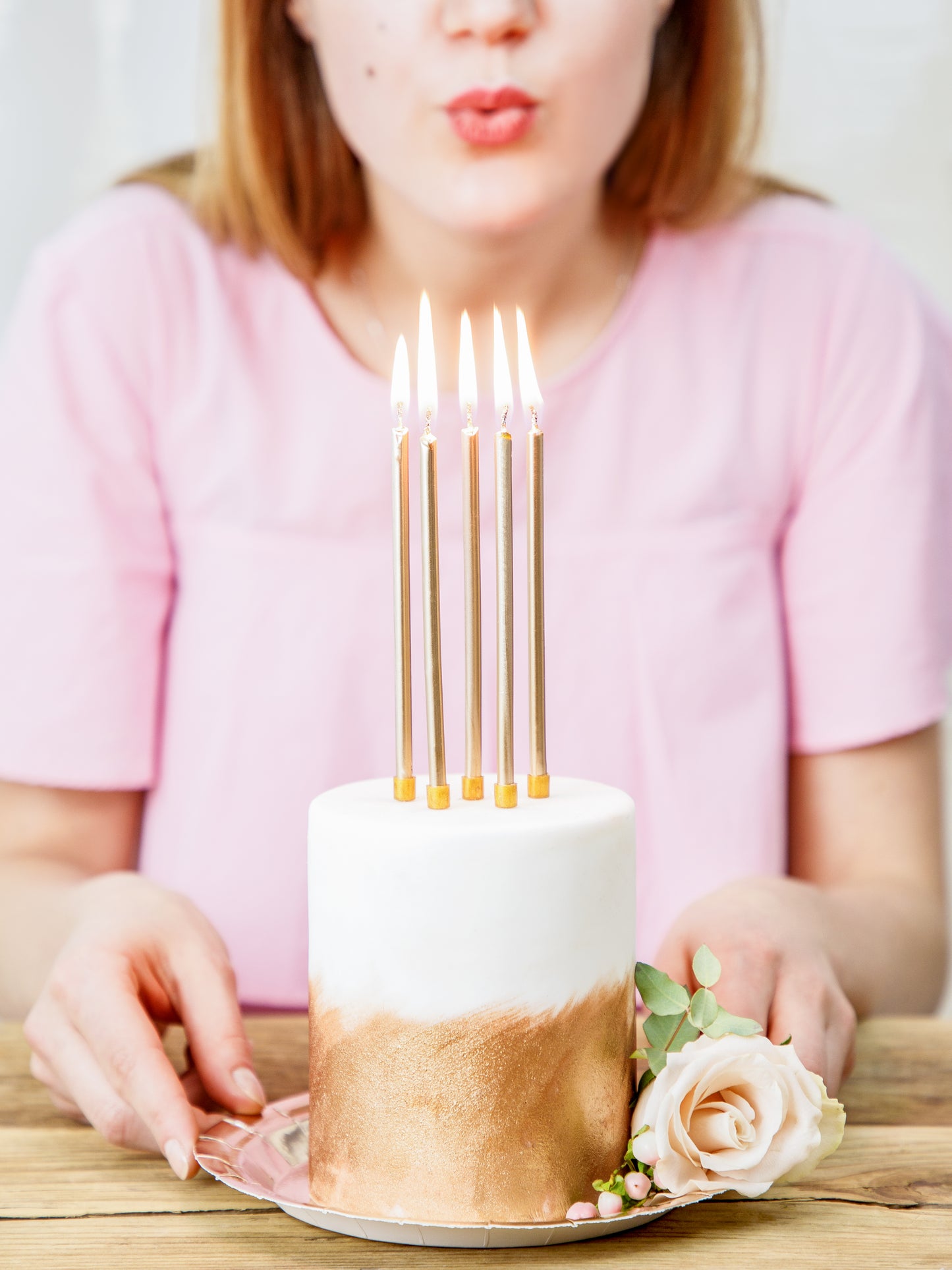 GOLD BIRTHDAY CANDLES