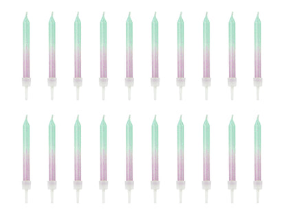 OMBRE BIRTHDAY CANDLES