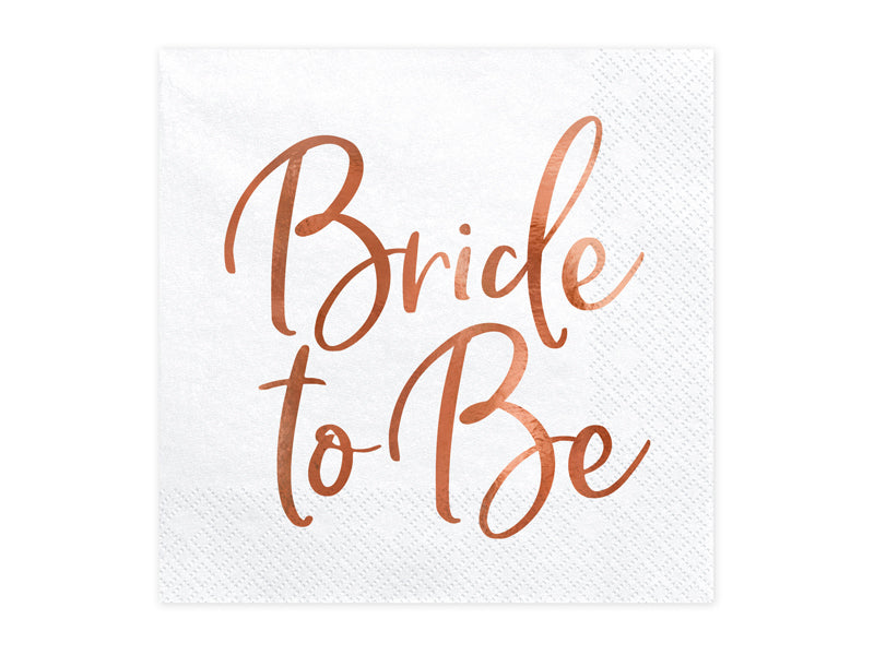 BRIDE TO BE NAPKIN