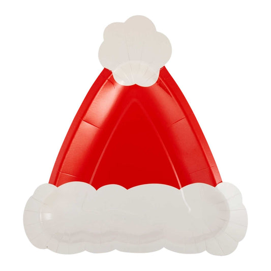 SANTA HAT PLATES