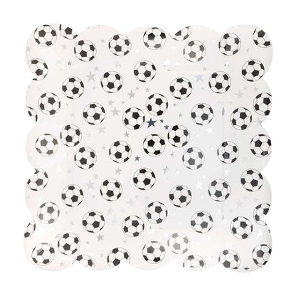 SCATTERED SOCCER BALL PLATES