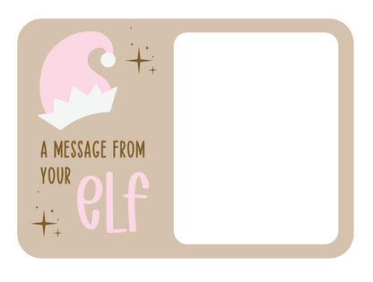 MESSAGE FROM YOUR ELF