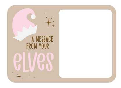 MESSAGE FROM YOUR ELF