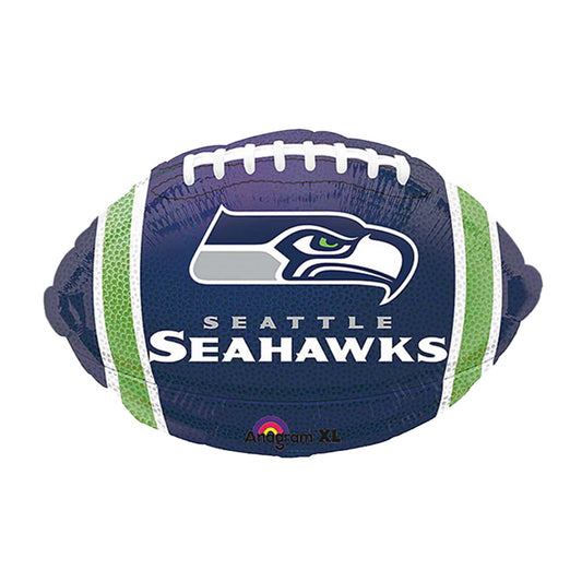 SEATTLE SEAHAWKS FOOTBALL FOIL BALLOON