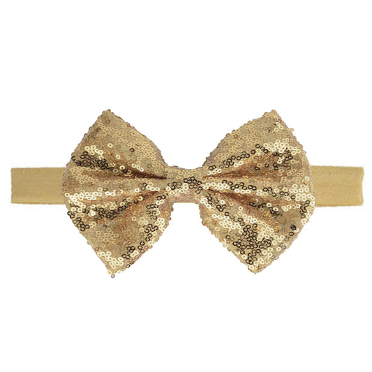 CHAMPAGNE SEQUIN HEADBAND