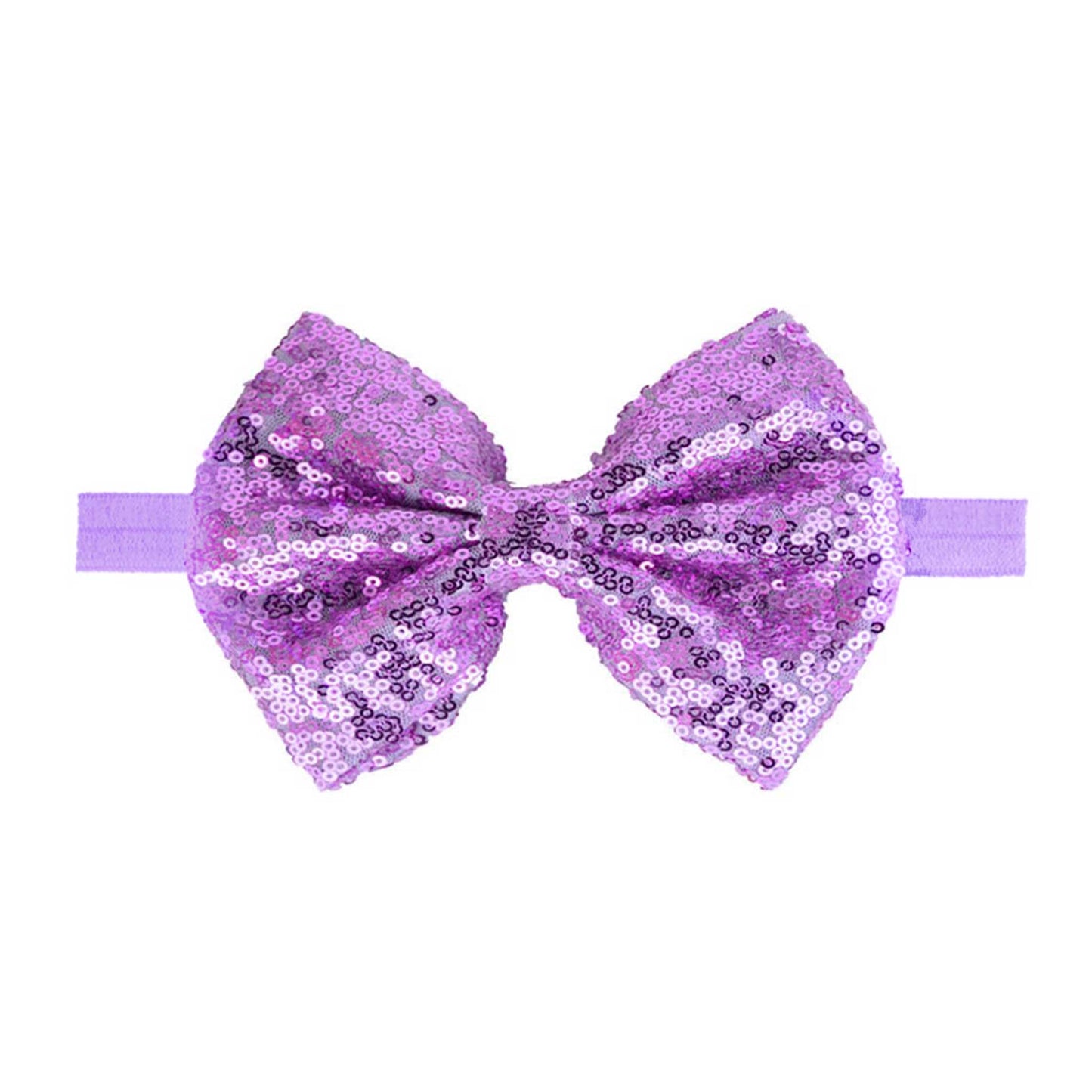 PURPLE SEQUIN HEADBAND