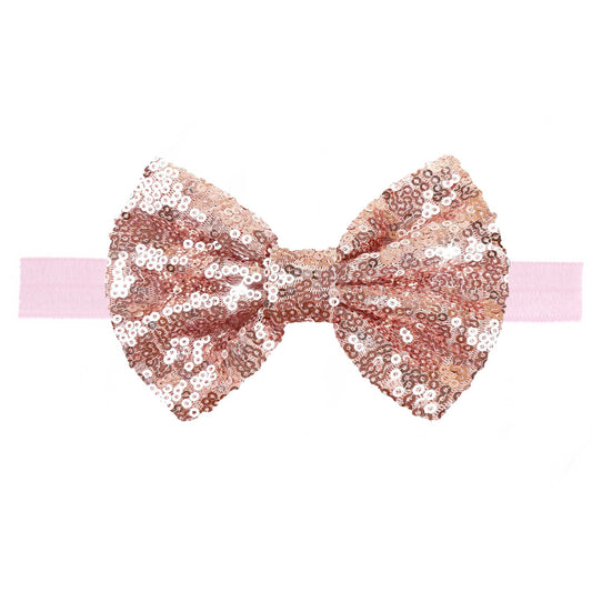 ROSE GOLD SEQUIN HEADBAND