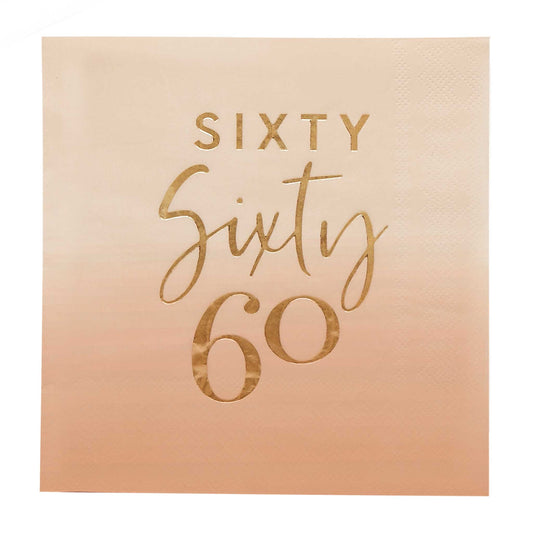 SIXTY NAPKINS