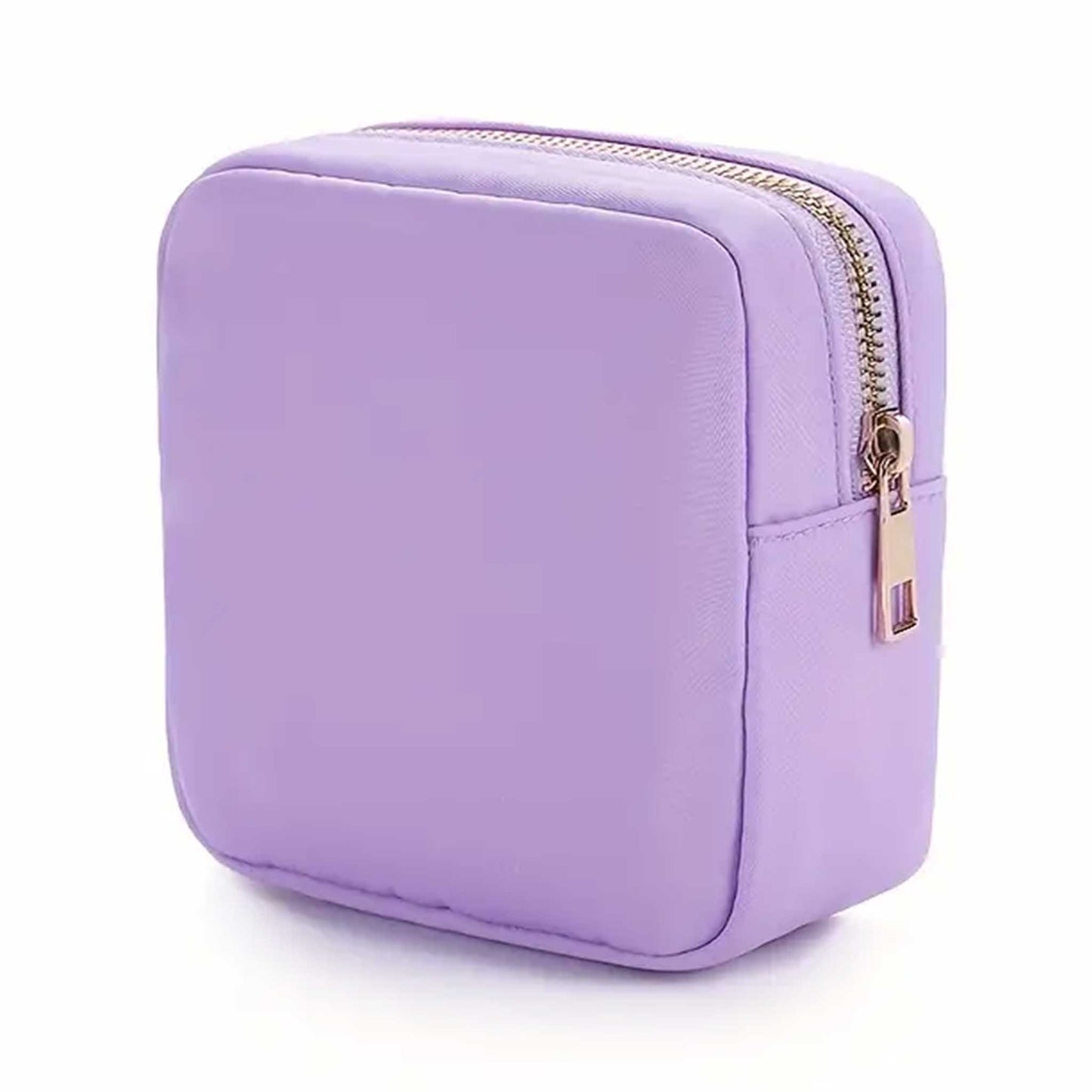 PURPLE NYLON POUCH