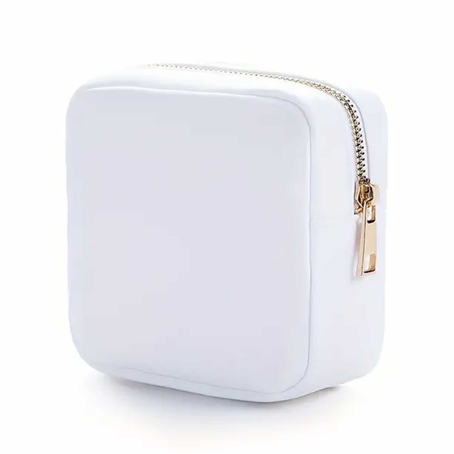 WHITE NYLON POUCH