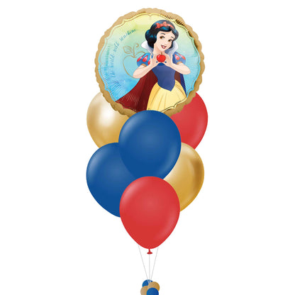 SNOW WHITE HELIUM BOUQUET