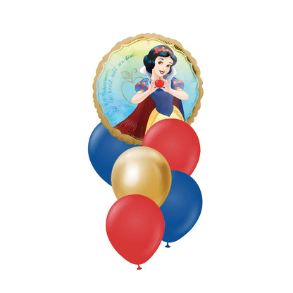 SNOW WHITE HELIUM BALLOON BOUQUET