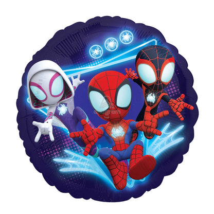 SPIDEY + FRIENDS HELIUM BALLOON BOUQUET