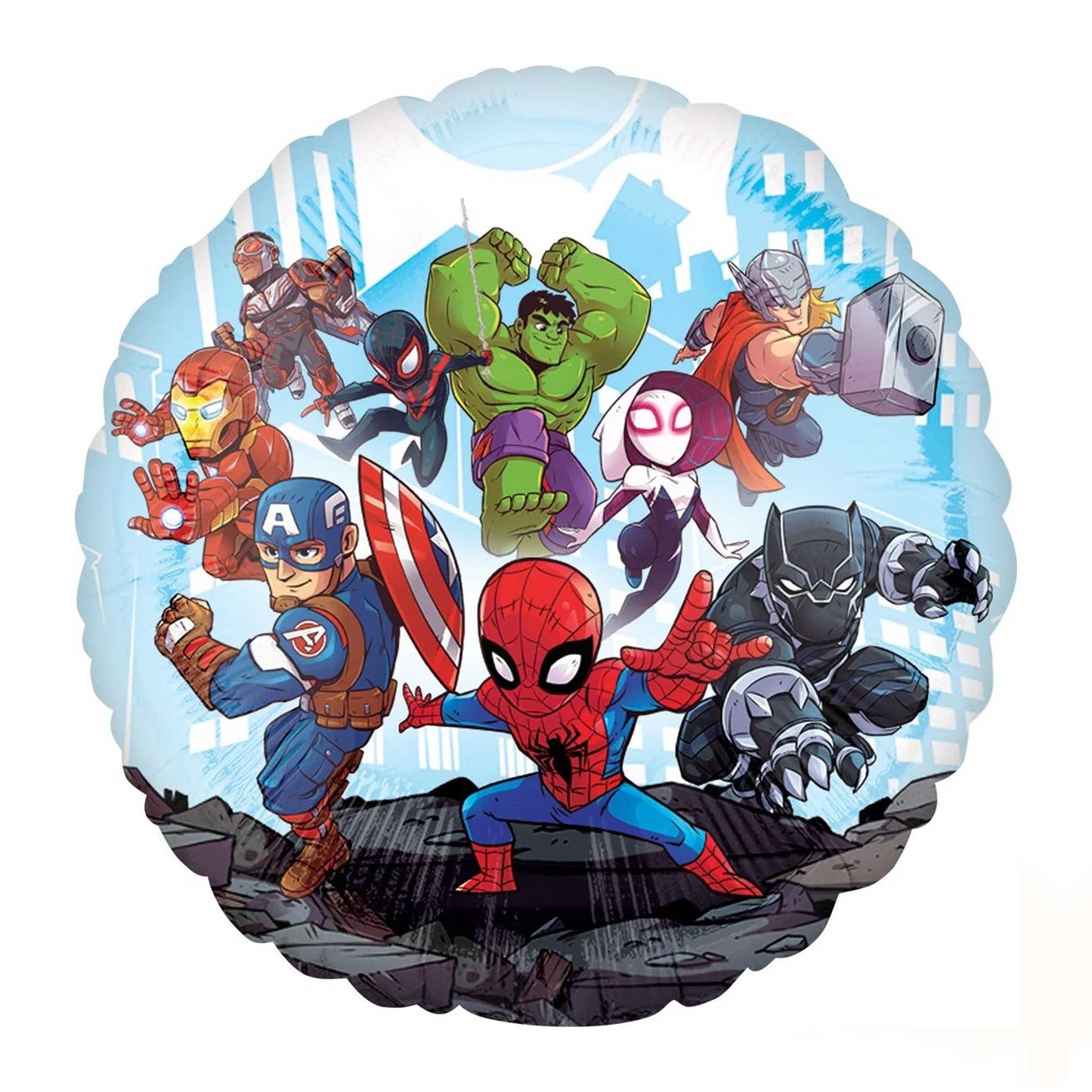 SPIDEY + AVENGERS FOIL BALLOON