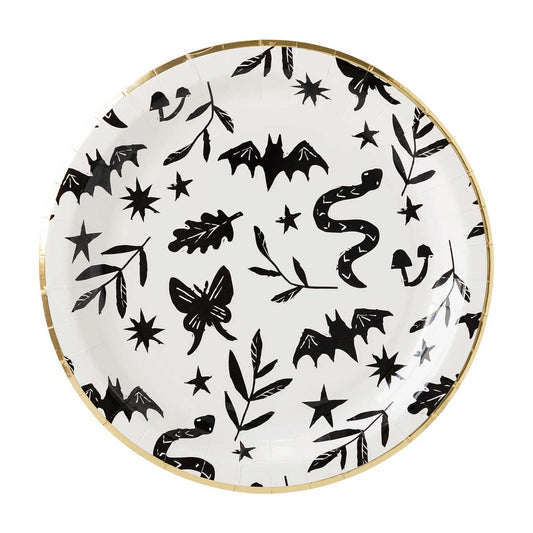 SPOOKY ICON PLATES