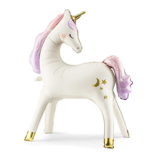 STANDING UNICORN FOIL BALLOON