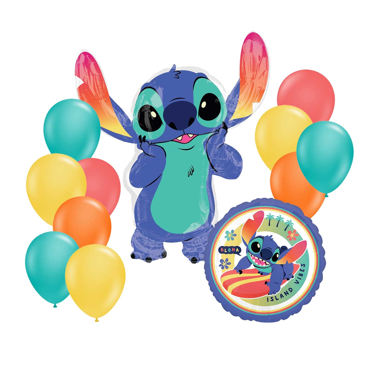 STITCH HELIUM BALLOON BOUQUET