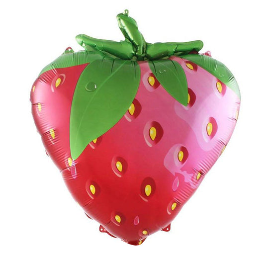 STRAWBERRY FOIL BALLOON