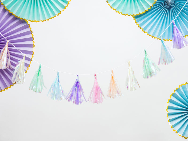 RAINBOW TASSEL GARLAND