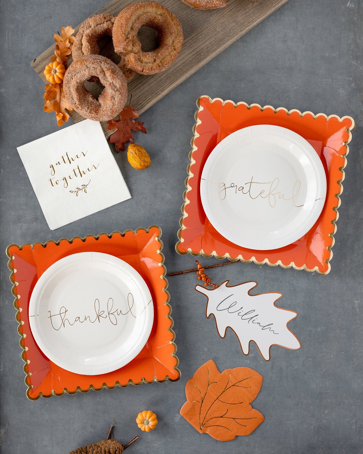 THANKFUL / GRATEFUL PLATES