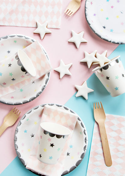 PASTEL STAR PLATES