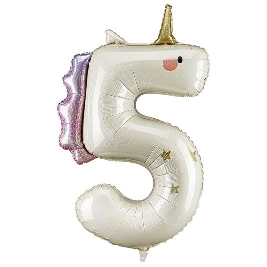 UNICORN 5 FOIL BALLOON