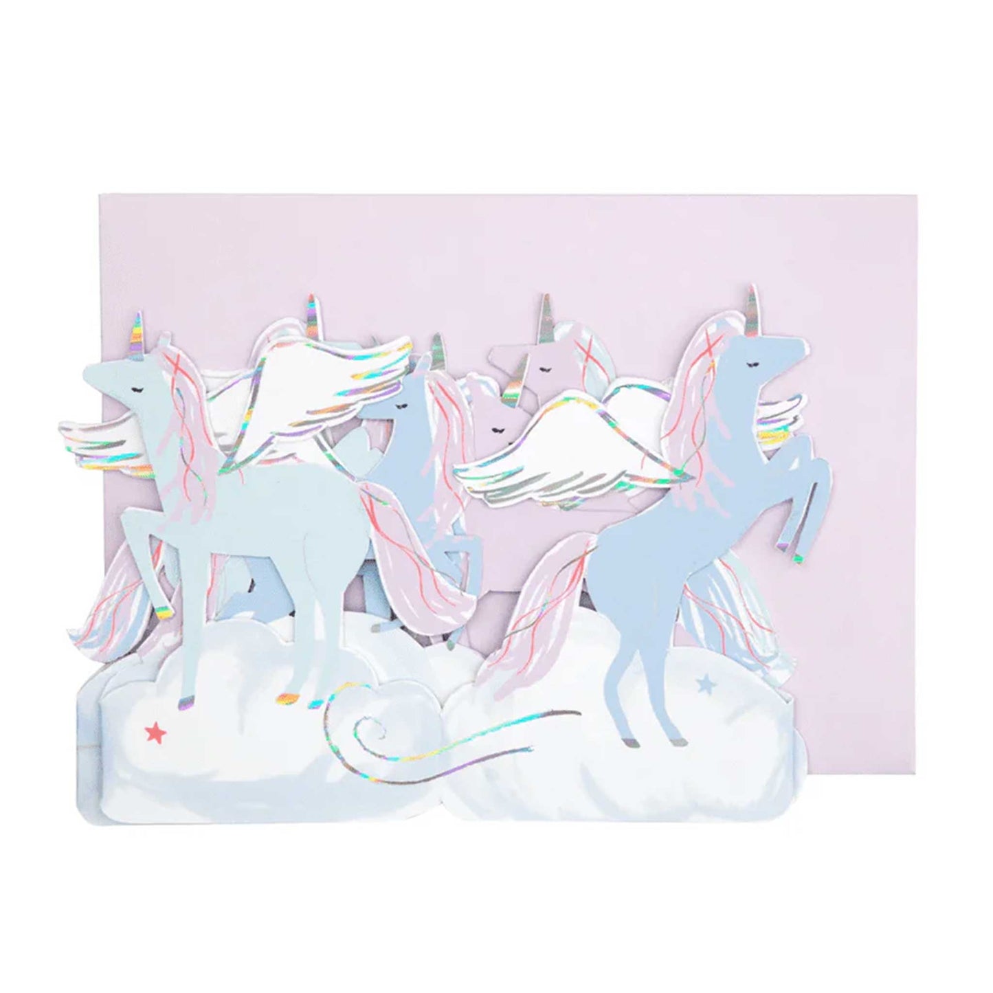 UNICORN STAND-UP CARD