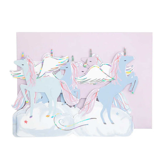 UNICORN STAND-UP CARD