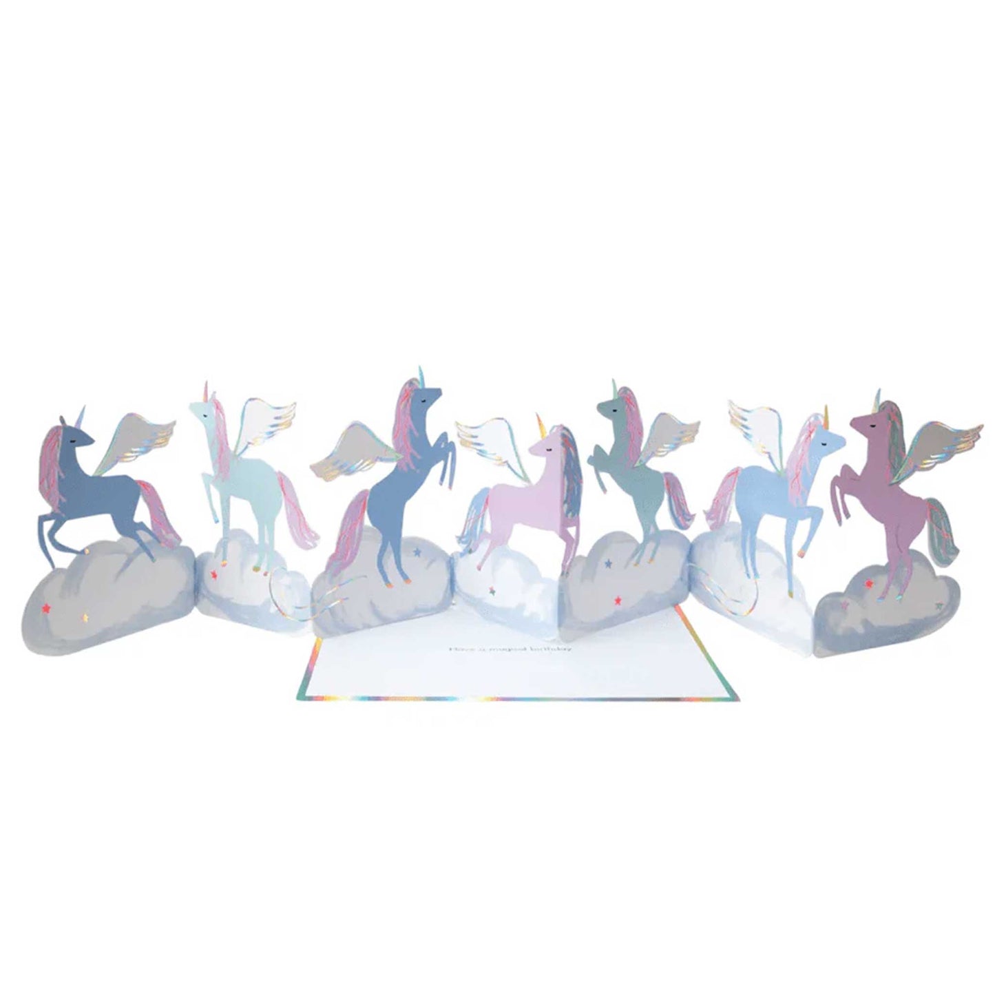 UNICORN STAND-UP CARD