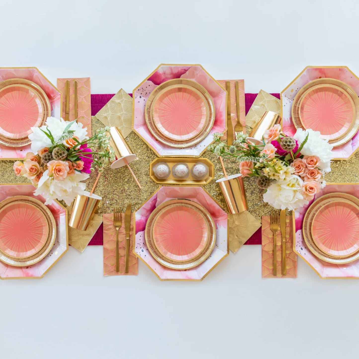 GOLD FEATHER NAPKINS