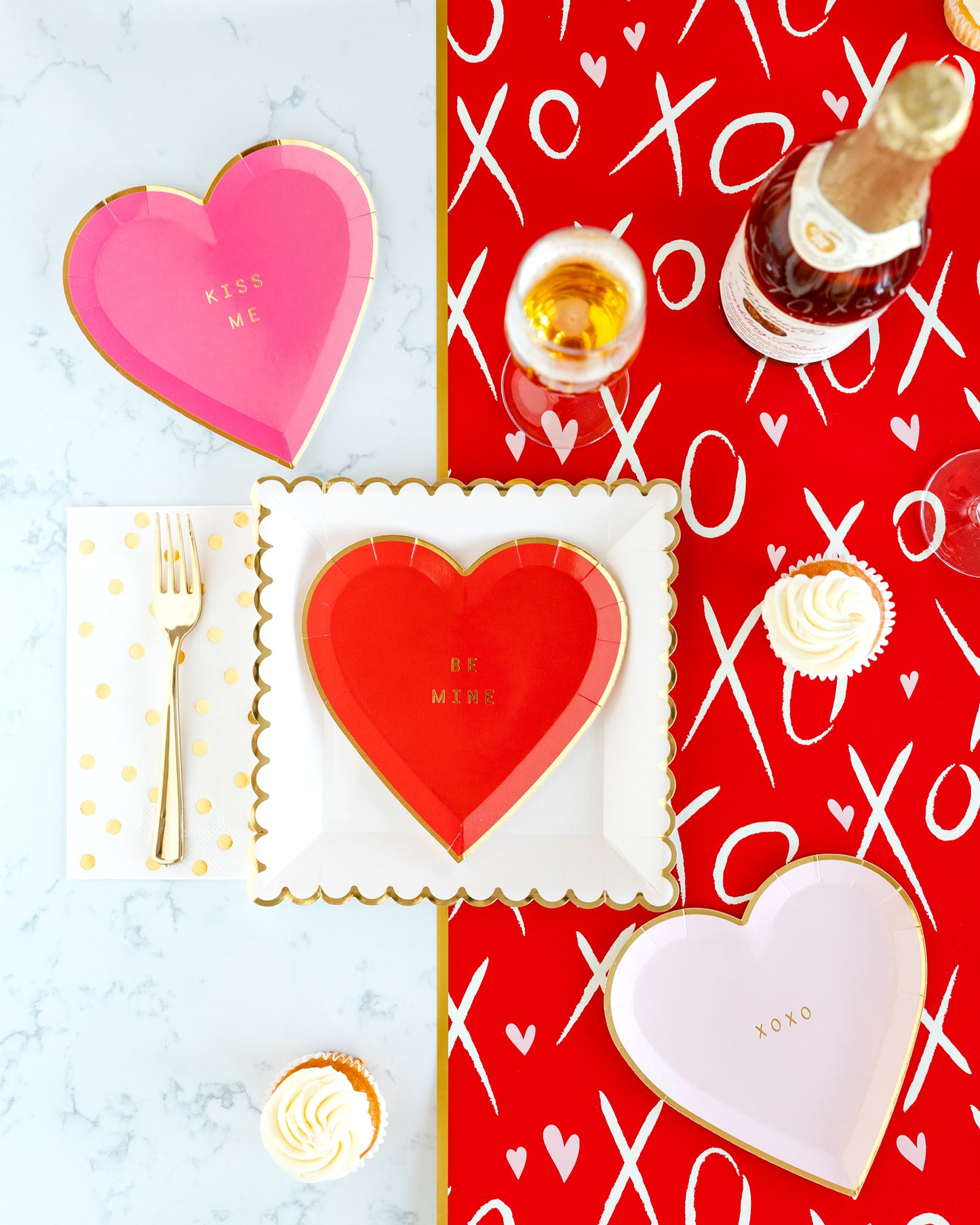 VALENTINE PLATE SET