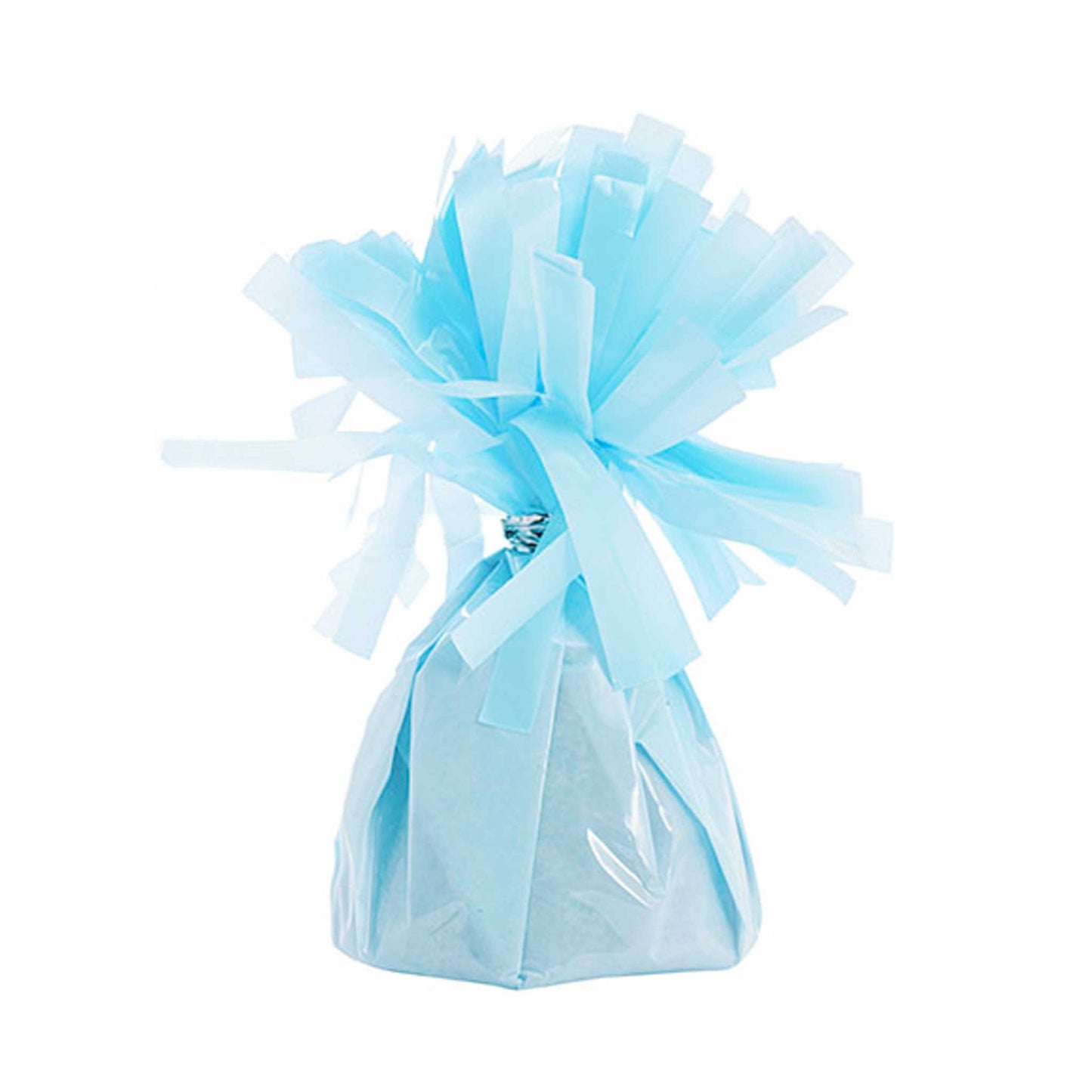 BABY BLUE WRAPPED BALLOON WEIGHT