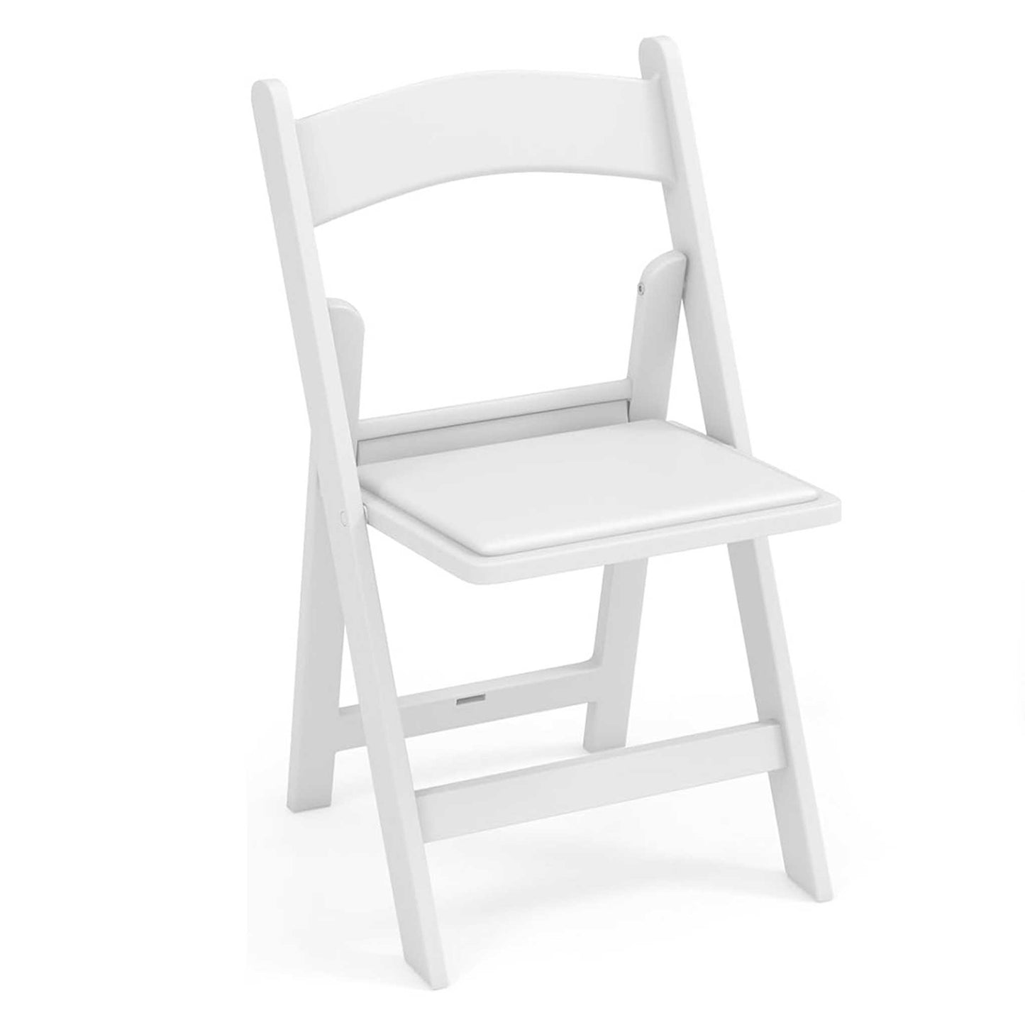 WHITE FOLDING CHAIR