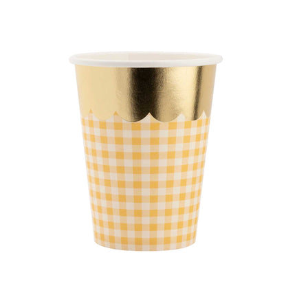 GINGHAM CUPS