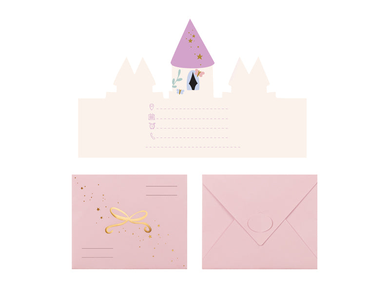PRINCESS CASTLE INVITATION