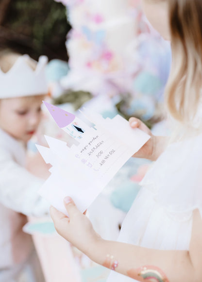PRINCESS CASTLE INVITATION