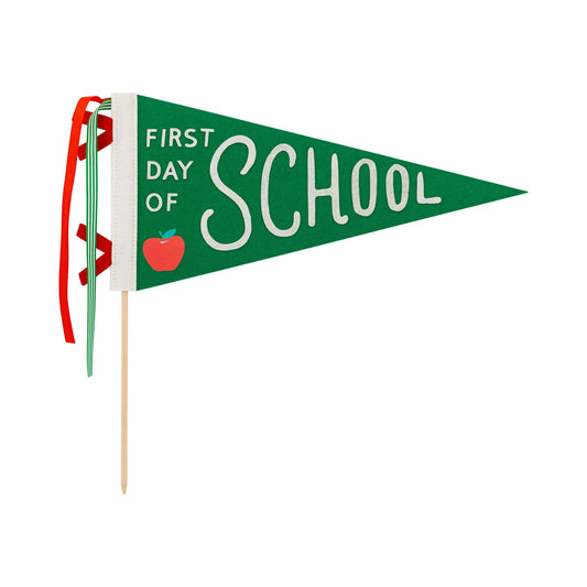 FIRST DAY OF SCHOOL PENNANT
