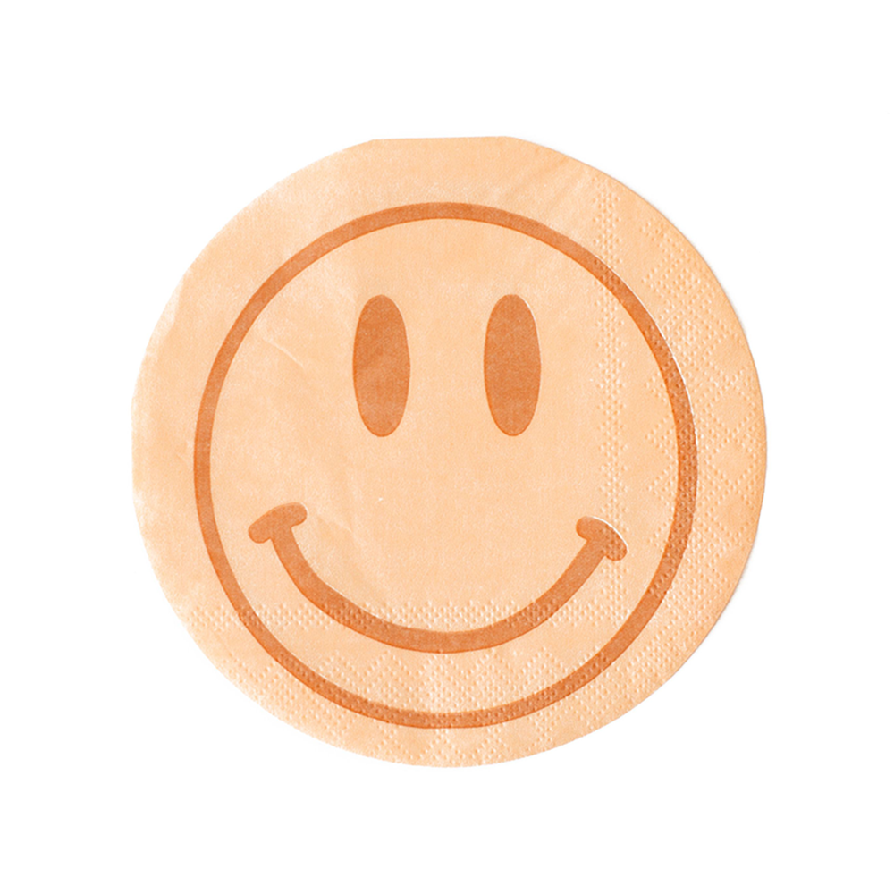 SMILEY FACE NAPKINS