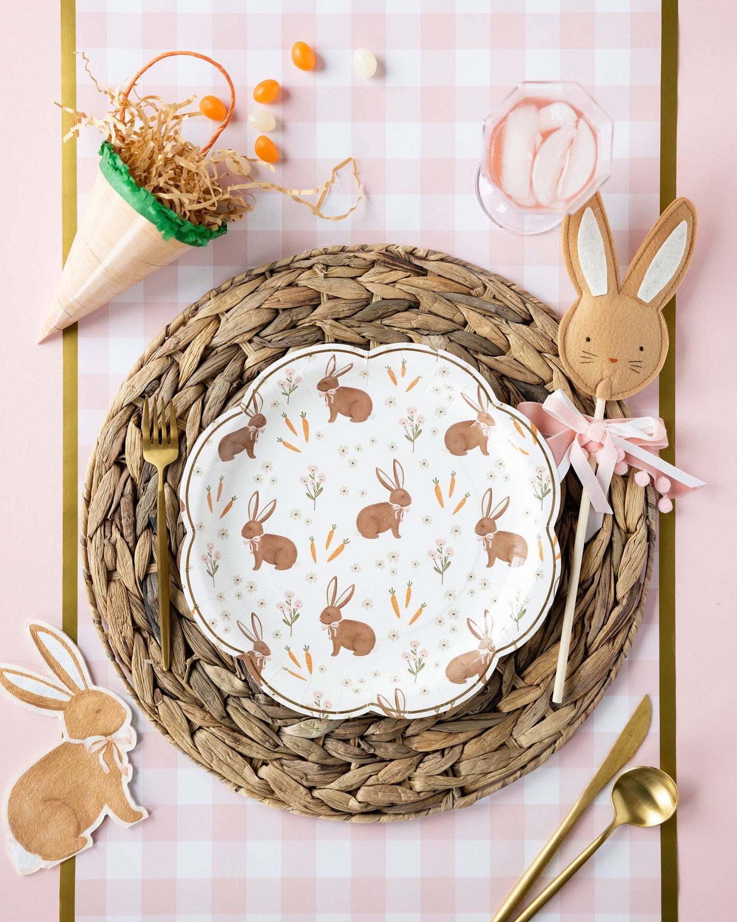 SCATTERED RABBIT PLATES