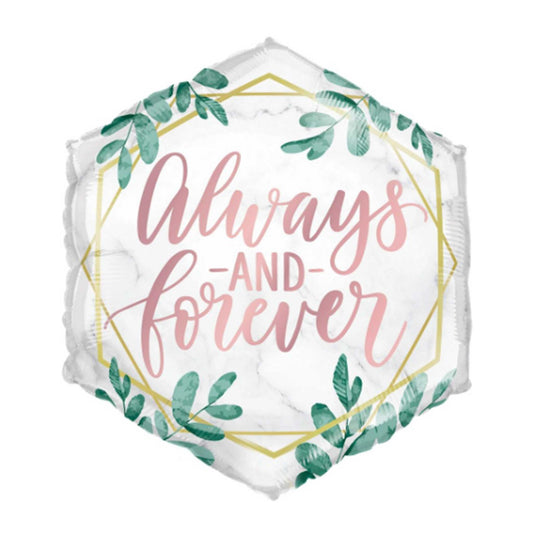 ALWAYS & FOREVER FOIL BALLOON