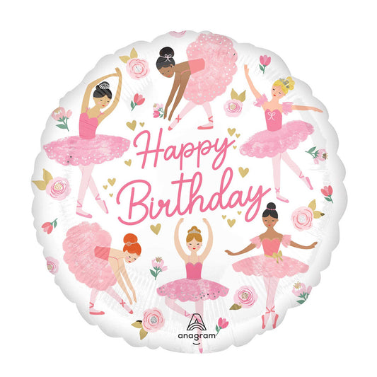 BALLERINA FOIL BALLOON