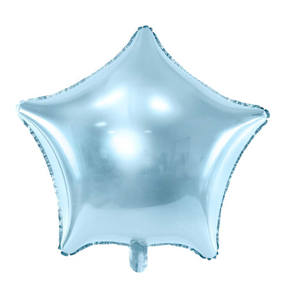 SKY BLUE STAR FOIL BALLOON