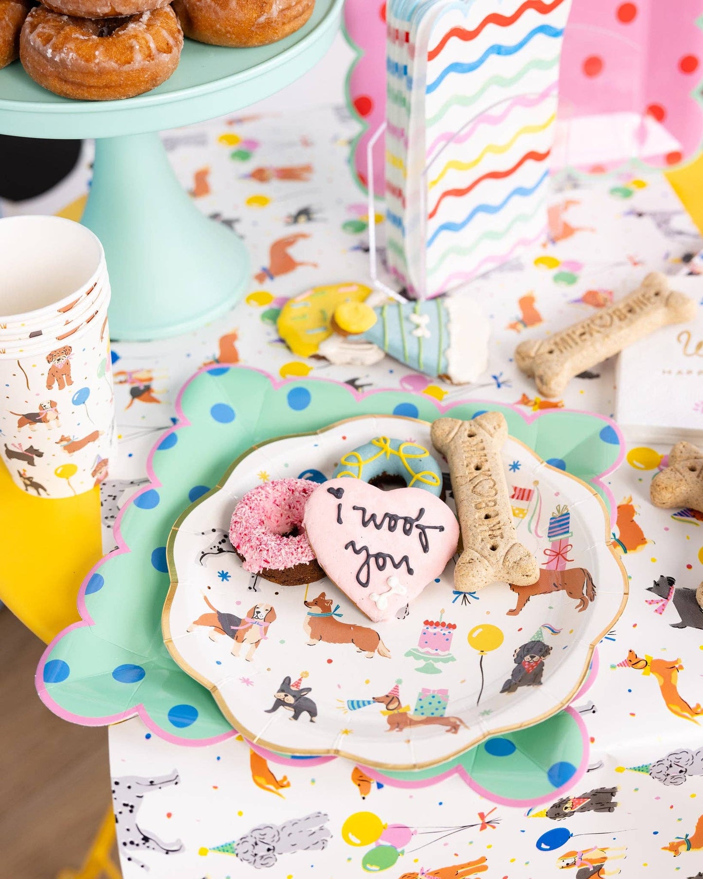 DOG PARTY PLATES