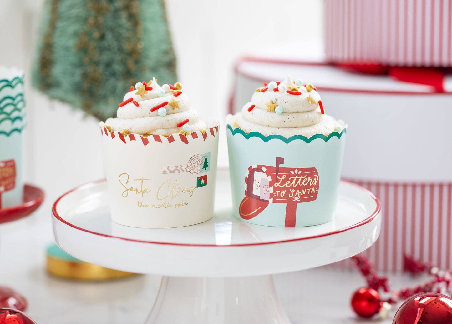 DEAR SANTA BAKING CUPS