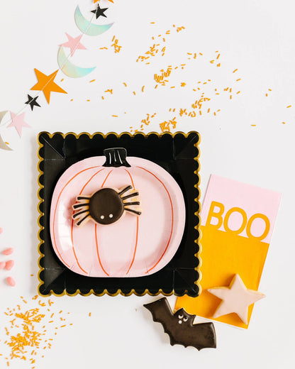 PINK PUMPKIN PLATES