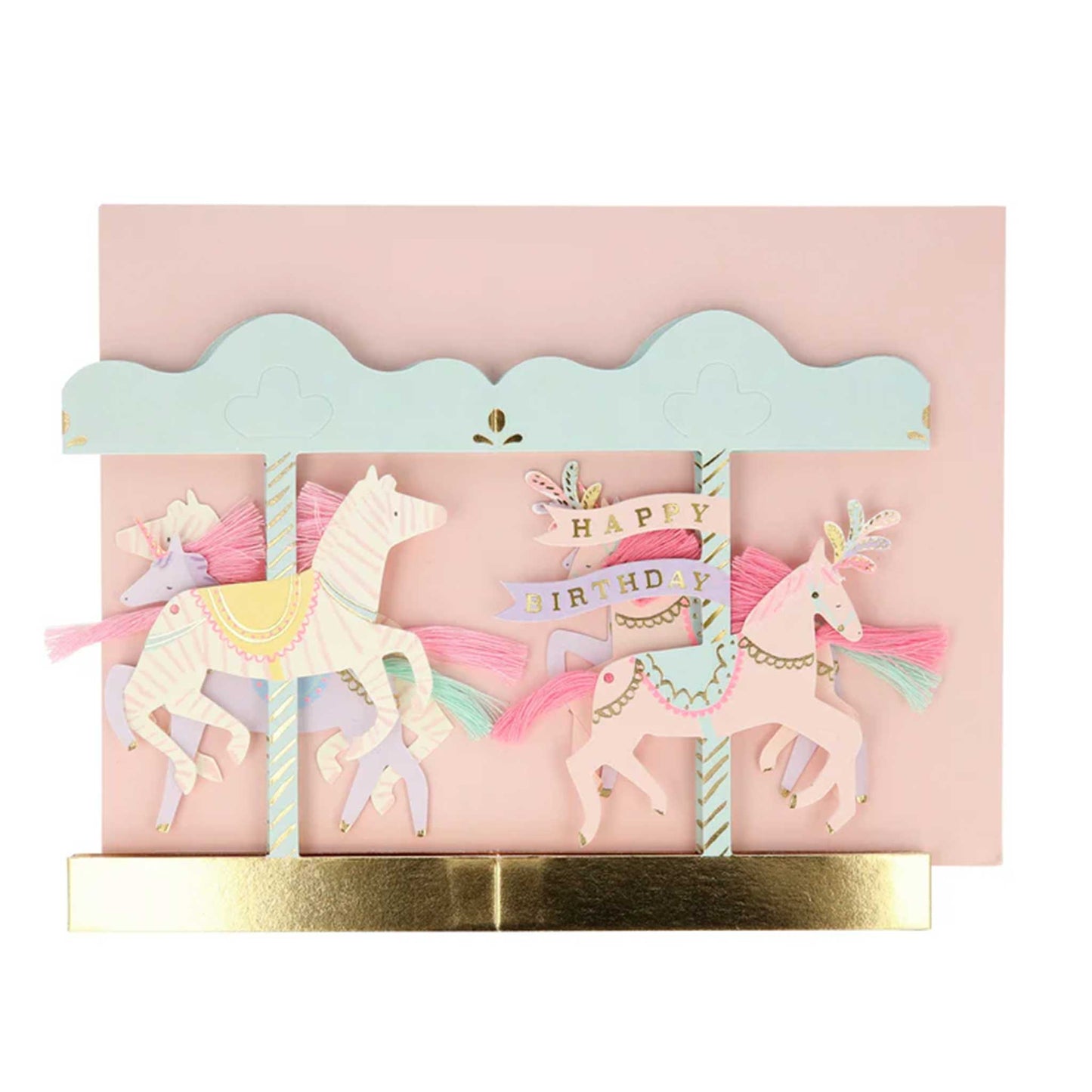 CAROUSEL STAND-UP CARD