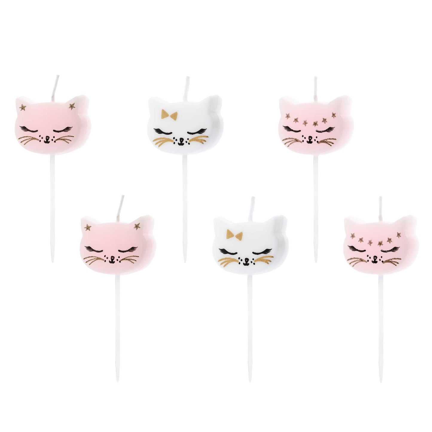 CAT BIRTHDAY CANDLES