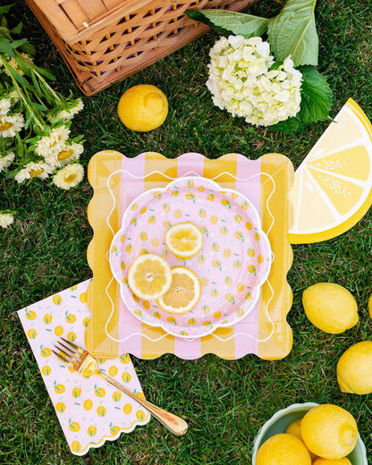 LEMON SLICE NAPKINS