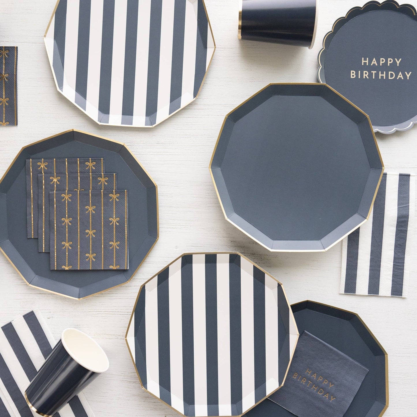 MIDNIGHT BLUE DINNER PLATES