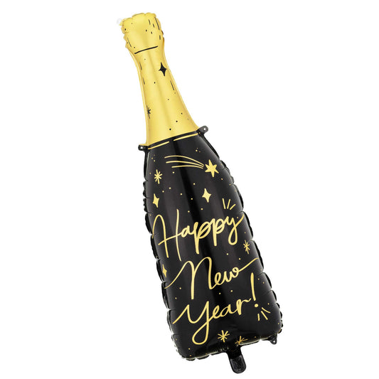 CHAMPAGNE BOTTLE NEW YEAR FOIL BALLOON